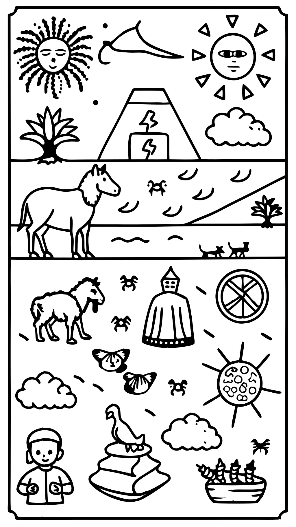 ten plagues of egypt coloring pages